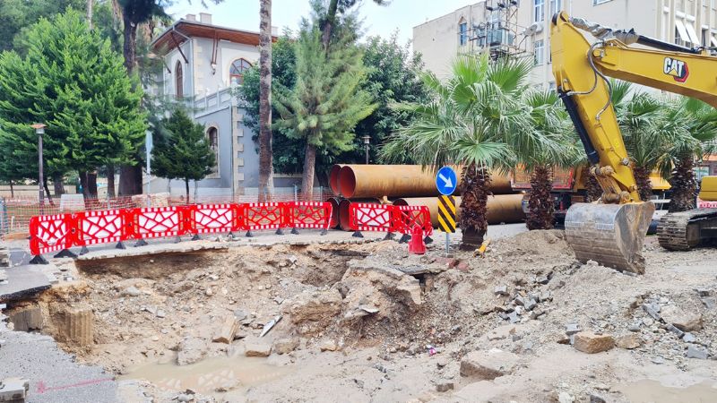 Altyap iin kazdlar tarih kt!...