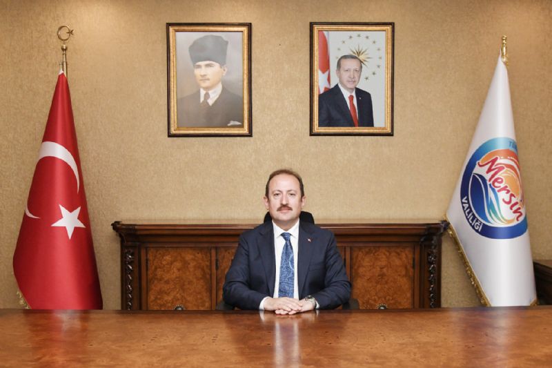 Mersin Valisi AFAD Bakan oldu...
