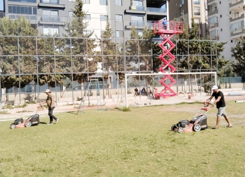 Erdemli �ehir Stad�  yeni sezona haz�r...