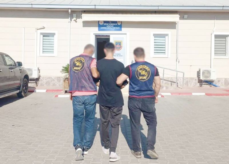 Jandarma aranan hkmly yakalad...