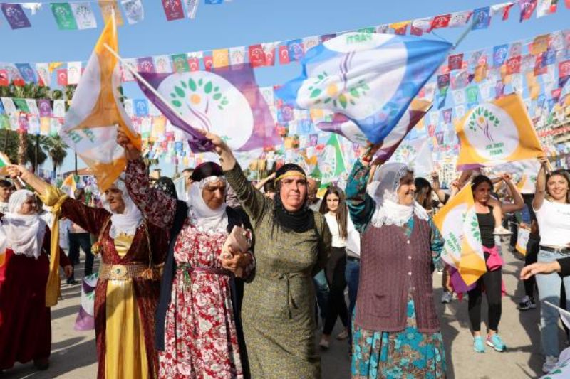 DEM Parti Mersinde miting yapacak...