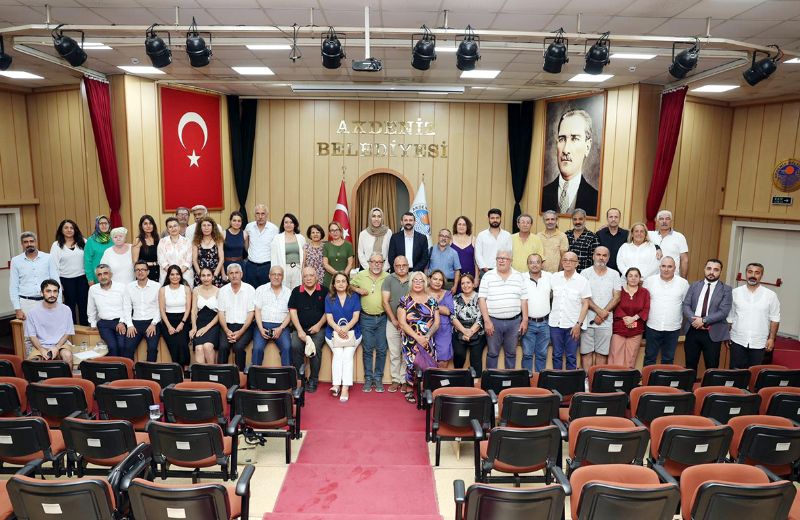 Akdeniz Kent Konseyi’nde g�rev de�i�imi...