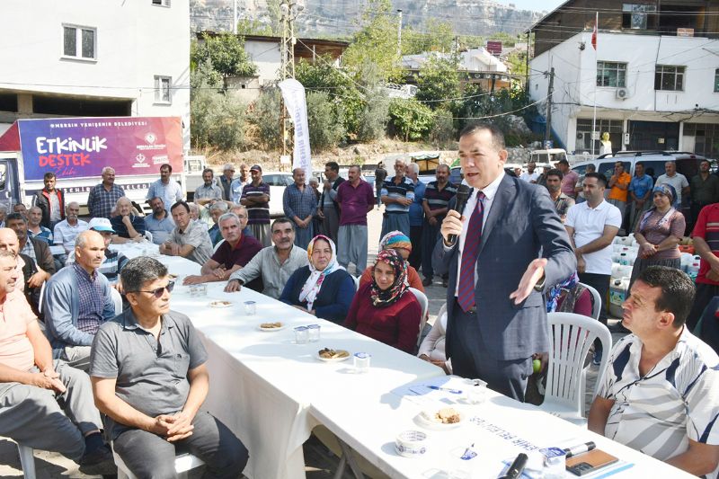 Yeniehirden reticilere organik solucan gbresi...