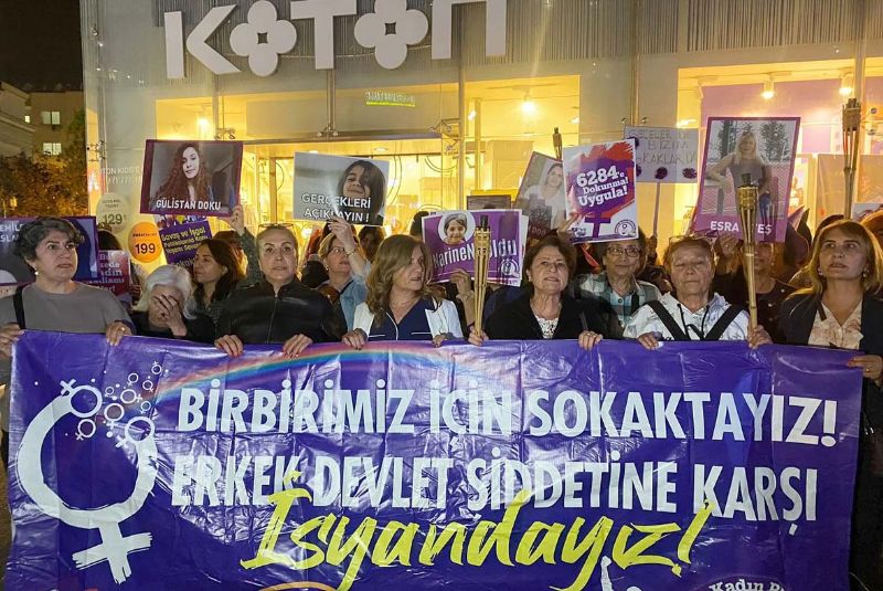 Mersinde kadnlardan mealeli yry...