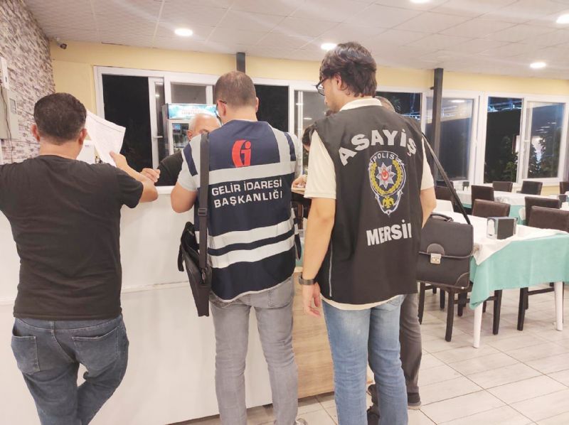 Mersin polisinden i yeri denetimi ...