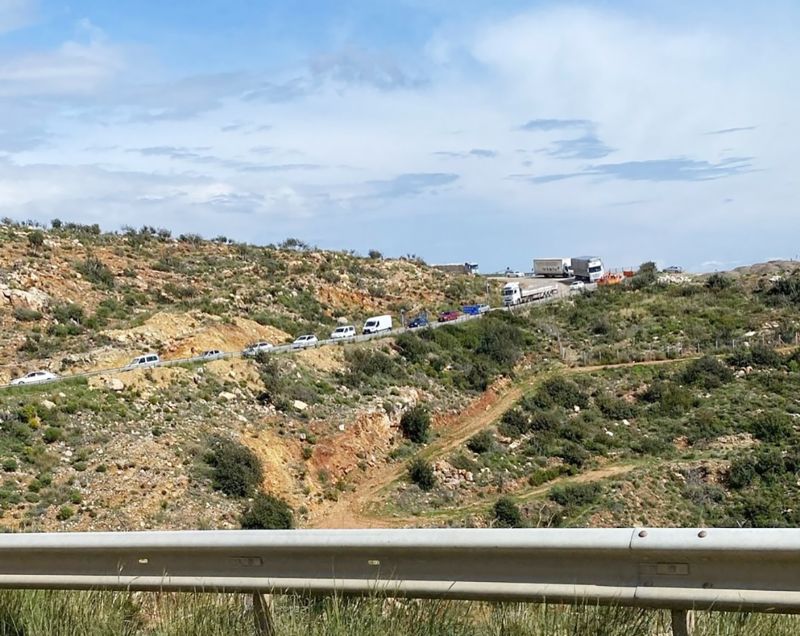 Mersin � Antalya karayolu ��kt�!