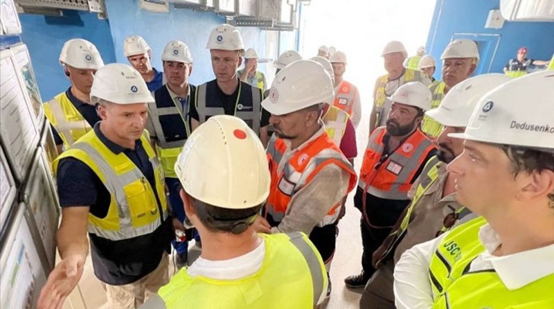 Akkuyu�da her departman  maksimum verimle �al���yor!...