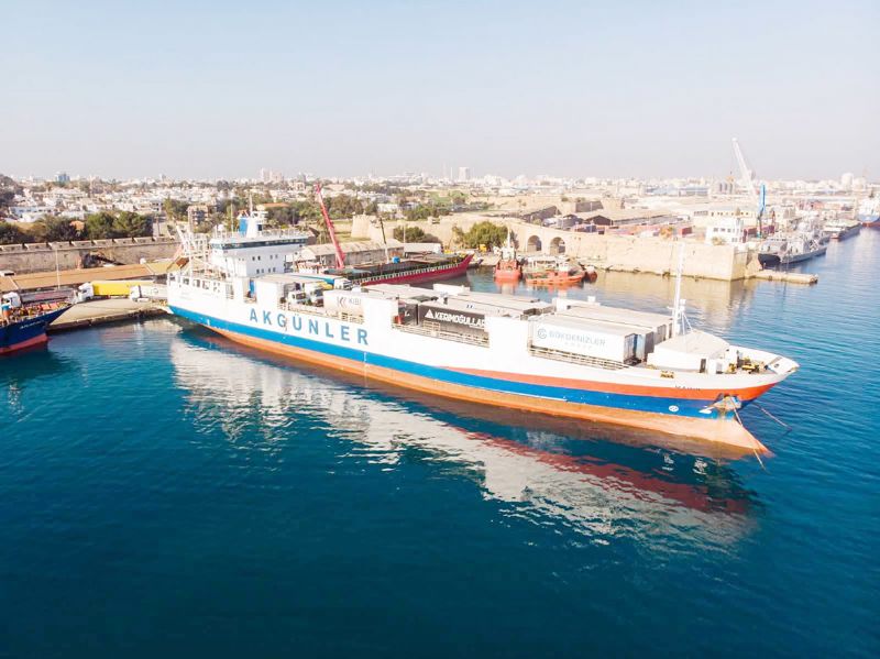 Mersin�de Ro-Ro Marin Gemisi denetimden ba�ar�yla ge�ti...