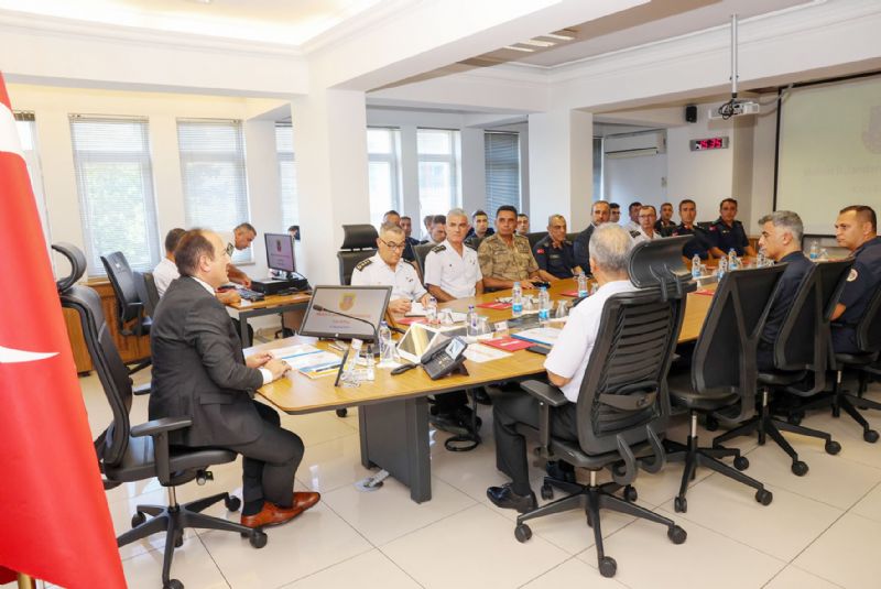 Mersin Jandarmas�nda  A�dan Z�ye asayi� de�erlendirmesi...