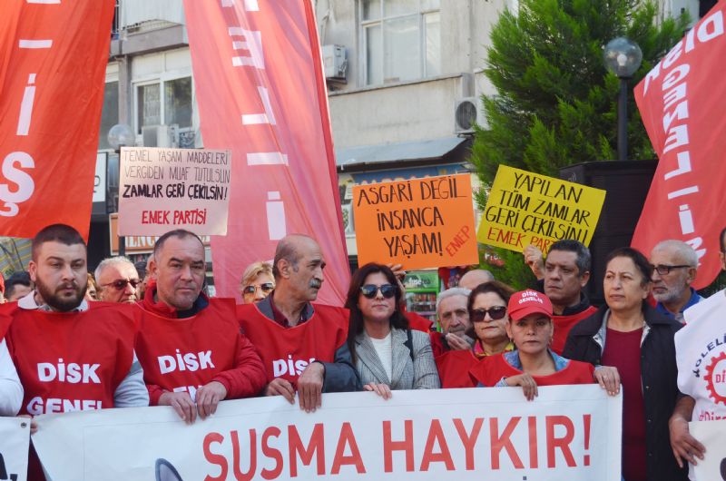 DSKli iiler adalet iin sokaa indi!...