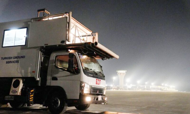 �ukurova Havaliman��nda TGS yer hizmetine ba�lad�...