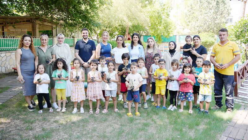 Tarsus ye�il bir gelecek i�in �ocuklarla el ele...