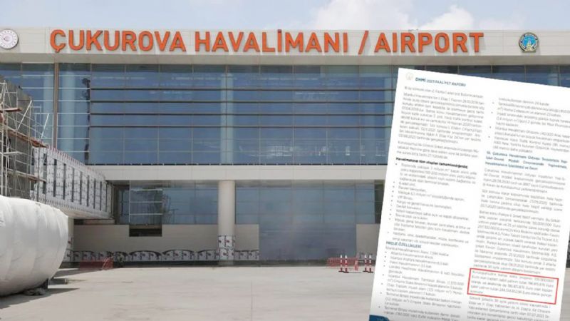 Havaliman�nda tek kalemde  2 milyar liral�k k�yak!...