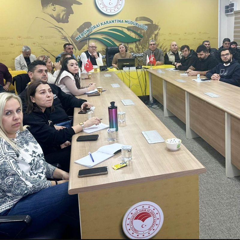 hracatlara zirai karantina eitimi...