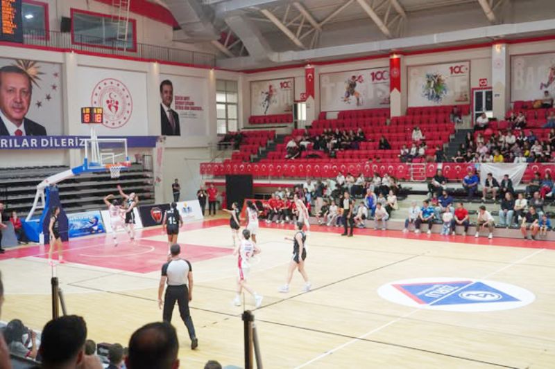 Mersin Basketball Samsun’da farkl malup oldu...