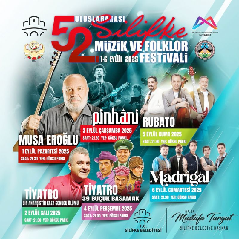 Silifke Festivali balyor...