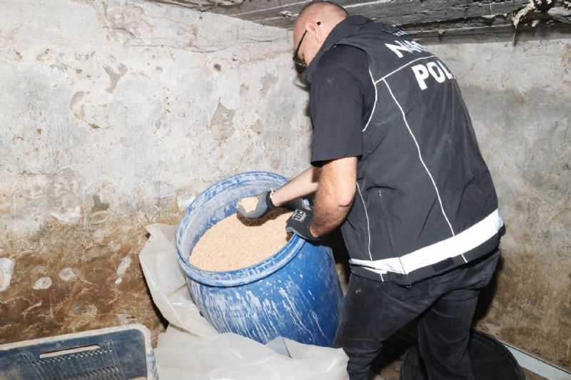 Mersin dev uyuturucu operasyonu