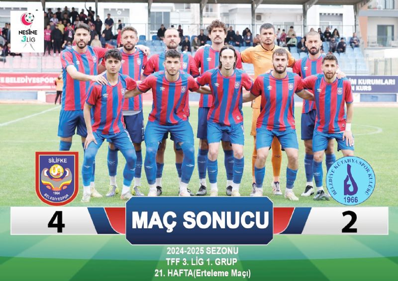Silifke taraftar ile kazand...