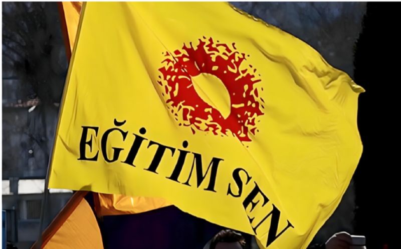 Mersin niversitesinde i brakma eylemi yapld...