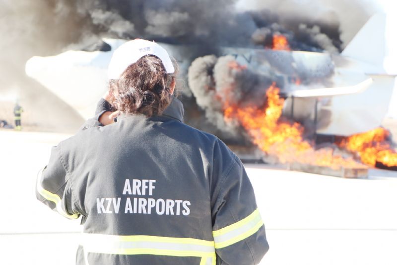 �ukurova Havaliman�’nda ger�e�ini aratmayan tatbikat...