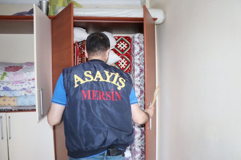 Mersin polisinden dev operasyon