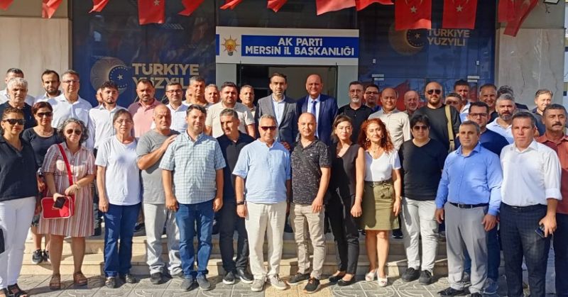 �l�e milli e�itim m�d�r�ne AKP ziyareti tepkisi!...