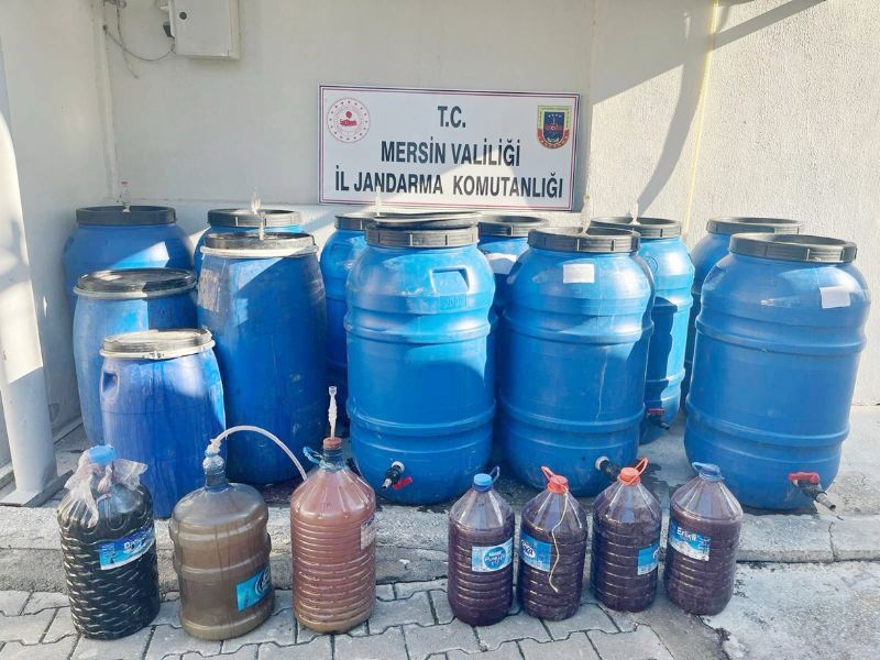 Mersin’de 3 ton sahte iki ele geirildi...