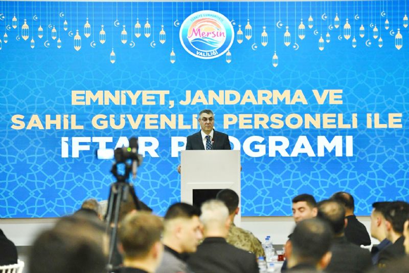Gvenlik gleri iftarda bulutu...