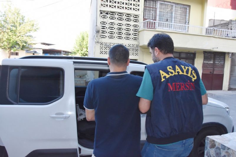 Mersin aranan ahslara operasyon