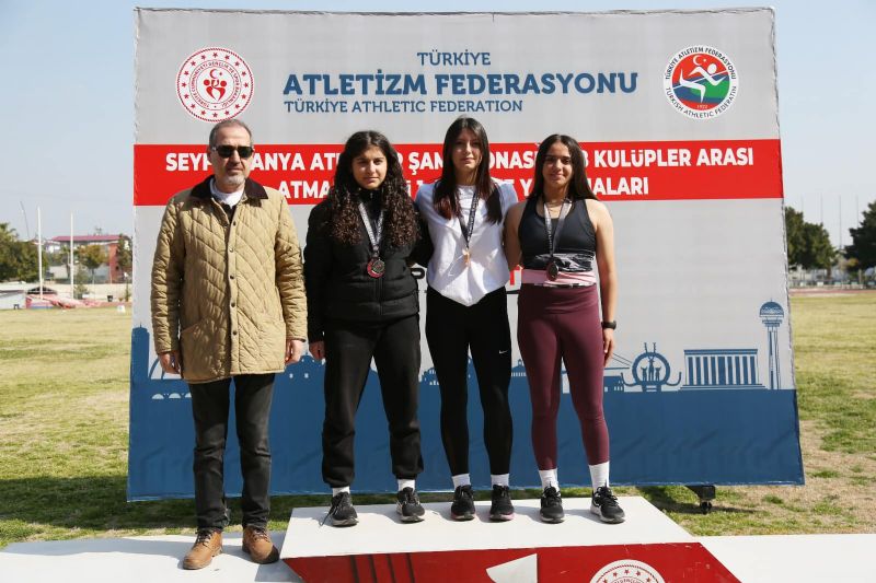 Mersinde atletizm heyecan yaand...