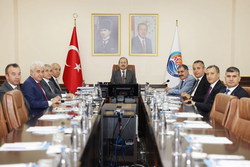 Gvenlik ve asayi iin toplandlar...