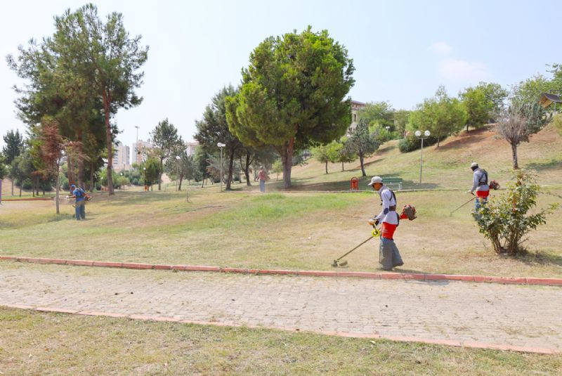 Toroslarda parklar yenileniyor...