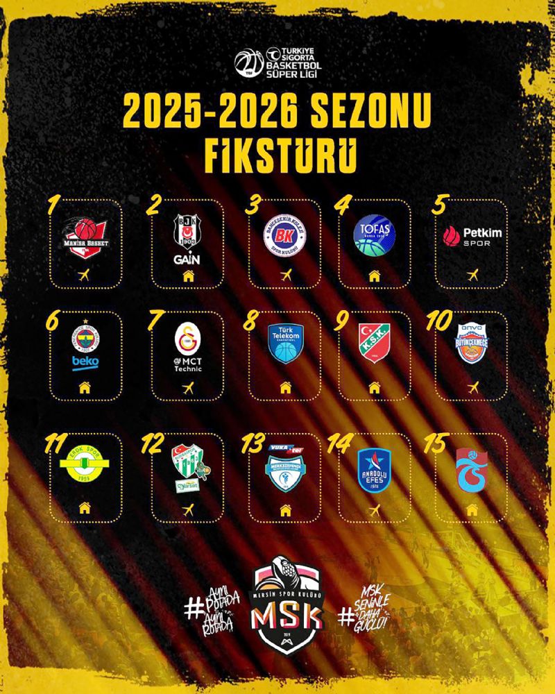 Mersin MSK sezonu deplasmanda ayor...
