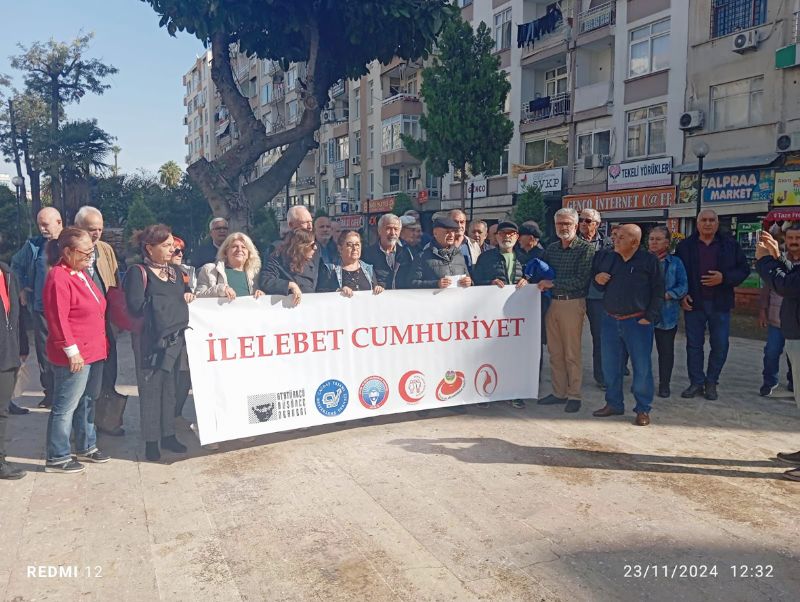 Mersin temenler iin sokaa indi...