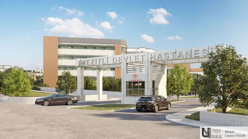 Mezitli Devlet Hastanesi inaat sryor...