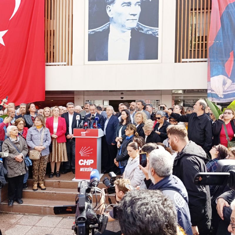 CHP Mersinde miting yapacak...