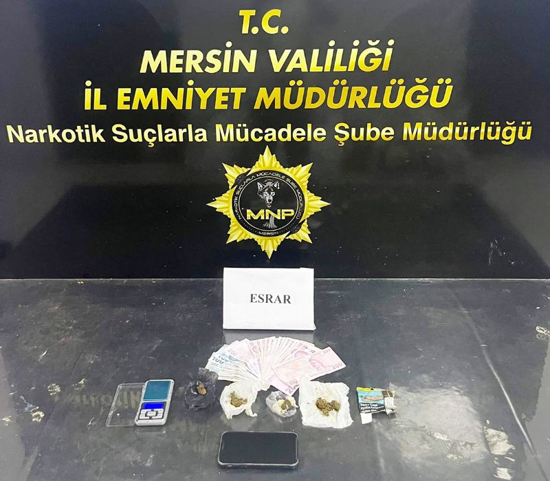 Mersin�de uyu�turucu operasyonu: 5 ��pheli tutukland�