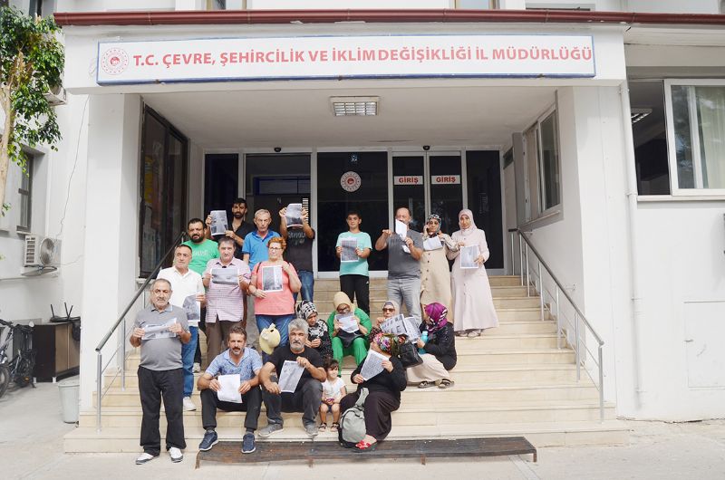 Yeilkent Sitesi madurlar isyan etti!...