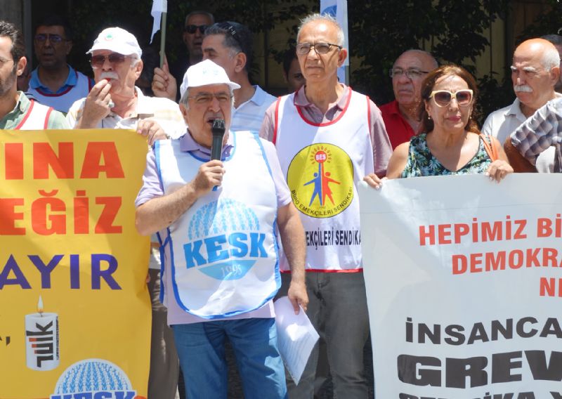 Mersinden sava tepkisi...