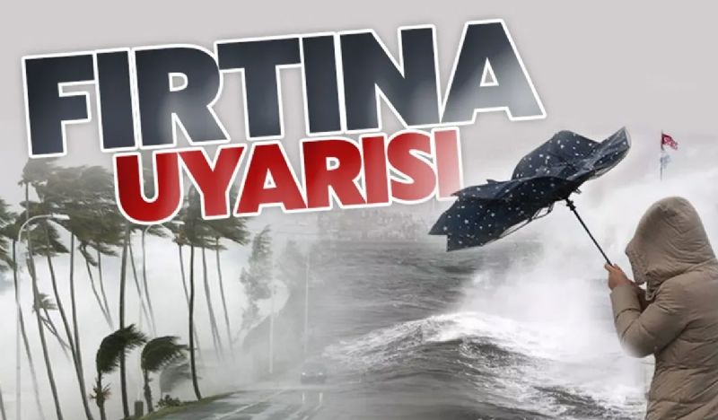 Meteorolojiden Mersine frtna uyars...