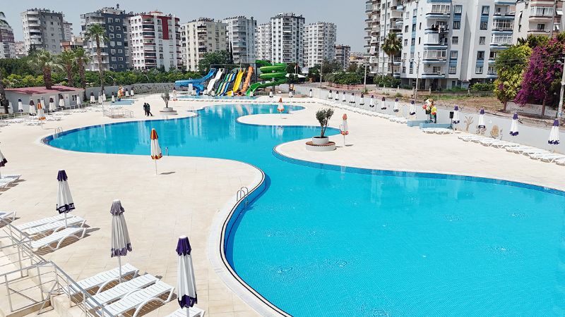 Mezitli Su Park� yaz sezonunu a��yor...