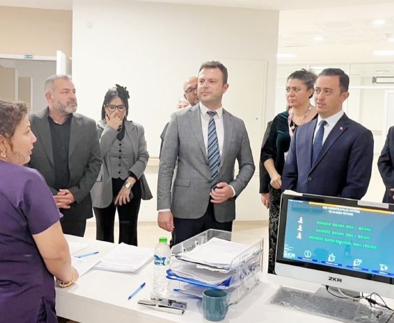 Salk Mdr Ekiciden Tarsus Devlet Hastanesine ziyaret...