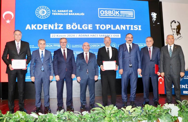 Mersin sanayisine yeil belge geldi ...