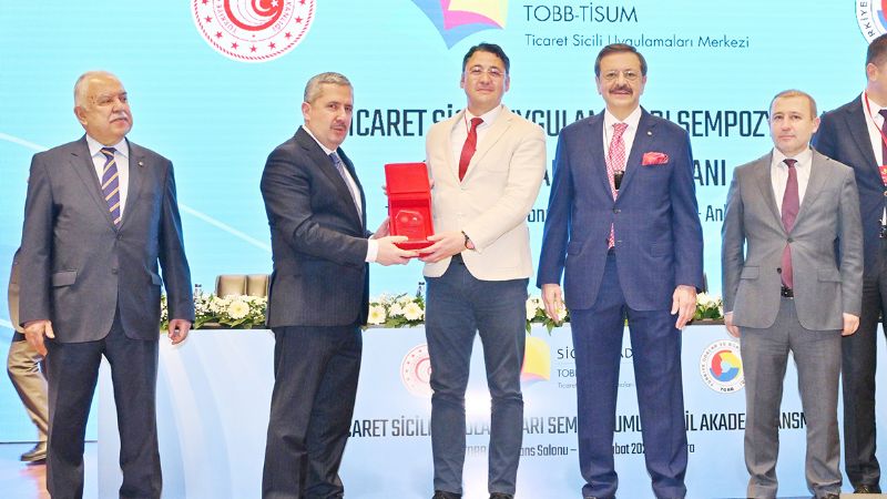 Sicil Akademisi Projesinden  ME retim yesine plaket...