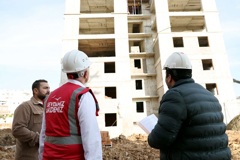 Mersinde yeni ve modern bir mahalle douyor...