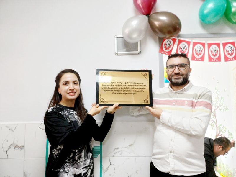 Mersinden Hataya destek...