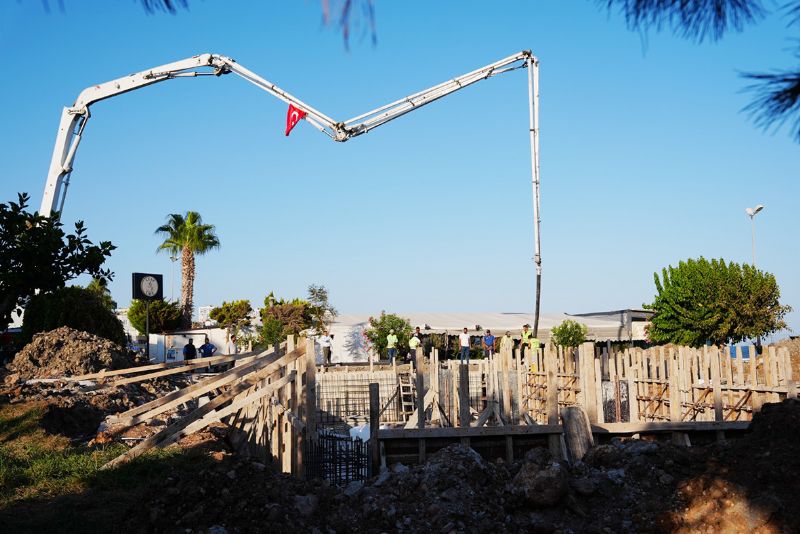 Erdemli Okuma ve  Ders �al��ma Merkezi�nin temeli at�ld�...