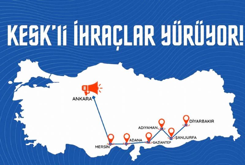 KESKli ihralar Mersinde yry yapacak...