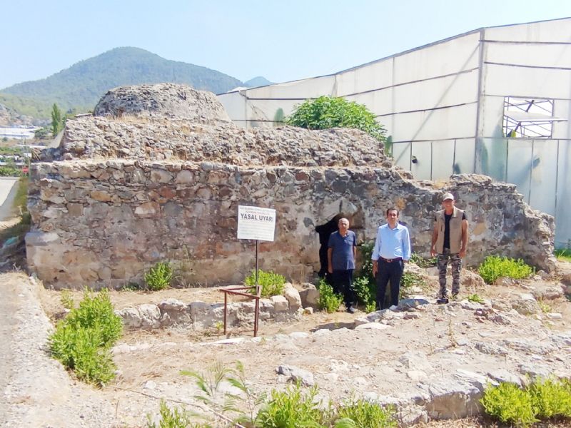 Tarihi Kaledibi Hamam��nda temizlik yap�ld�...