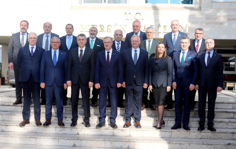 OSBK ynetimi Mersinde bulutu...